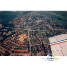 Lobith 07-1994 Luchtfoto Oud lobith-Nieuw Lobith met terrein sloop Mavo Coll. G.B.Janssen (12)